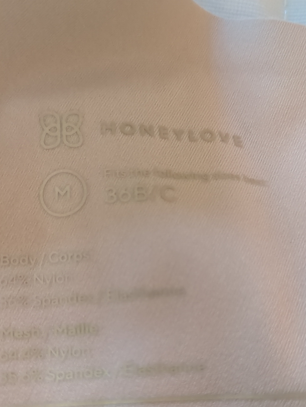 2 Honeylove Crossover Bras - Picture 2 of 7